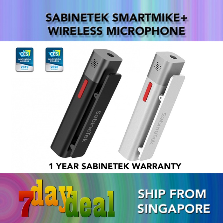 Sabinetek Wireless Bluetooth Karaoke Microphone - Sabinetek