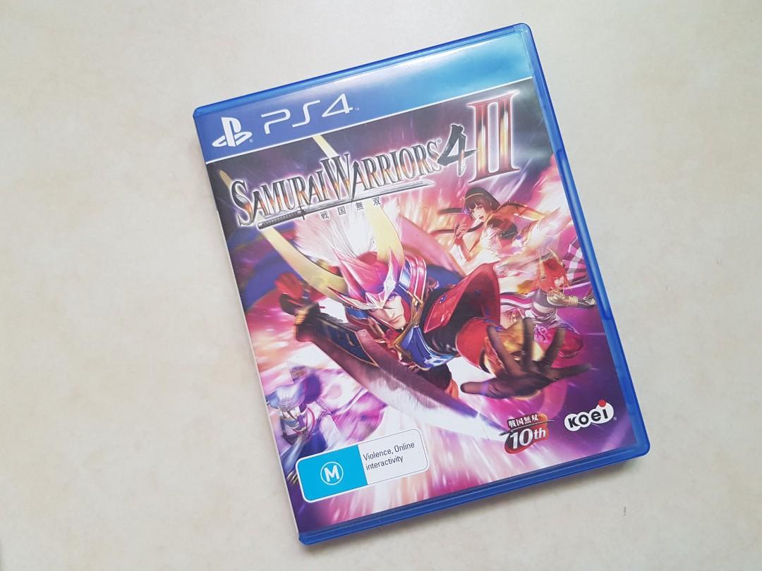 Samurai Warriors 4 Ii Playstation Sony Play Station Four 4 Video Home Console Game Gaming Arcade Fun Family Ps4 Ps Video Gaming Video Games Playstation On Carousell