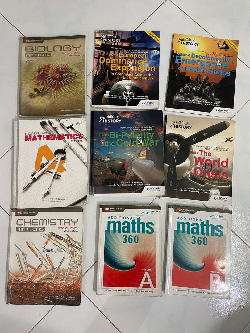Secondary School Textbooks And Tys Hobbies And Toys Books And Magazines Textbooks On Carousell 2957