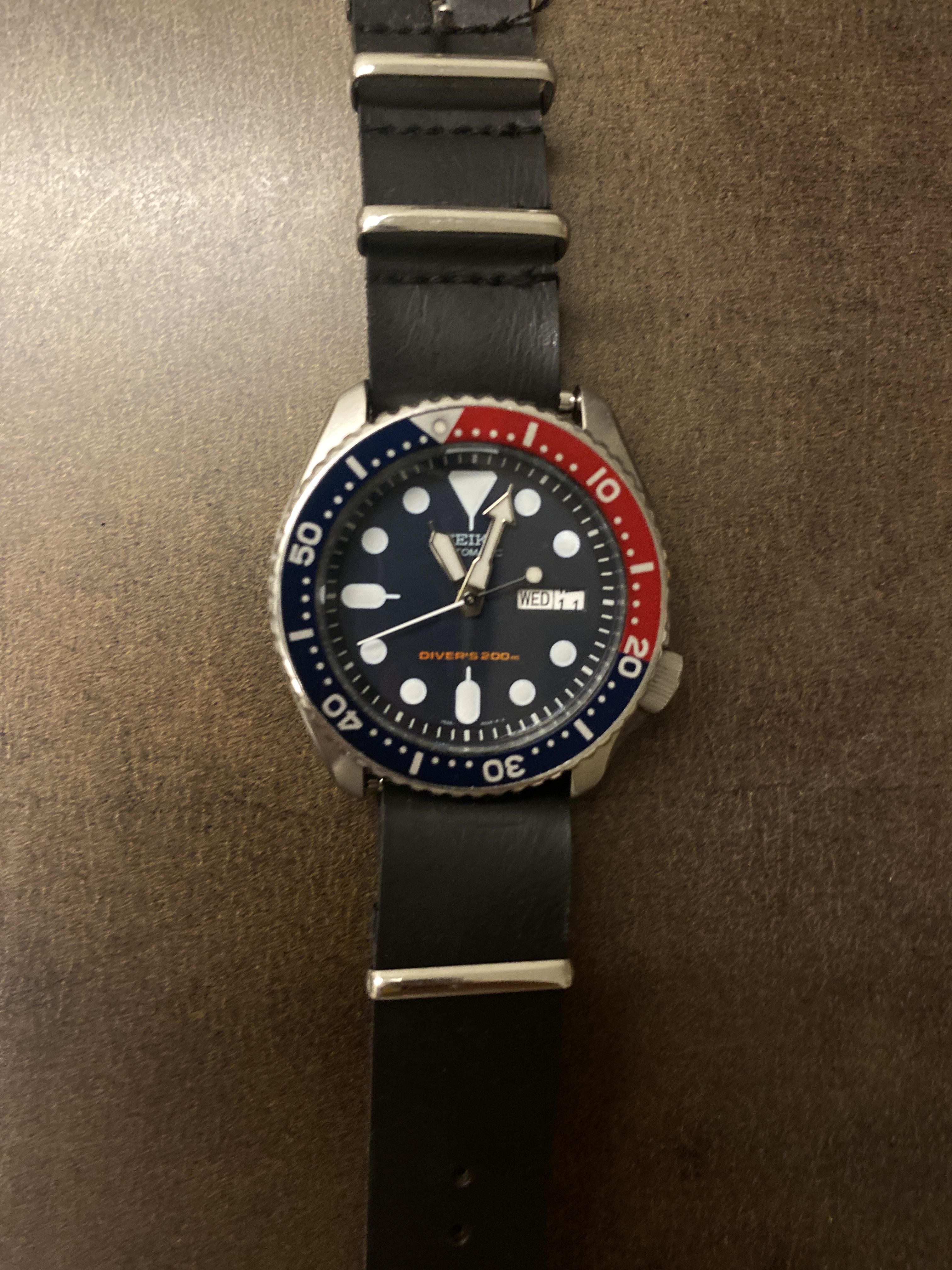 Seiko pepsi diver sales skx009