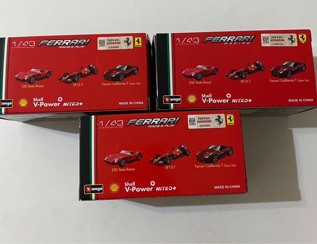 Shell ferrari cars race and play full series, Hobbies & Toys ...