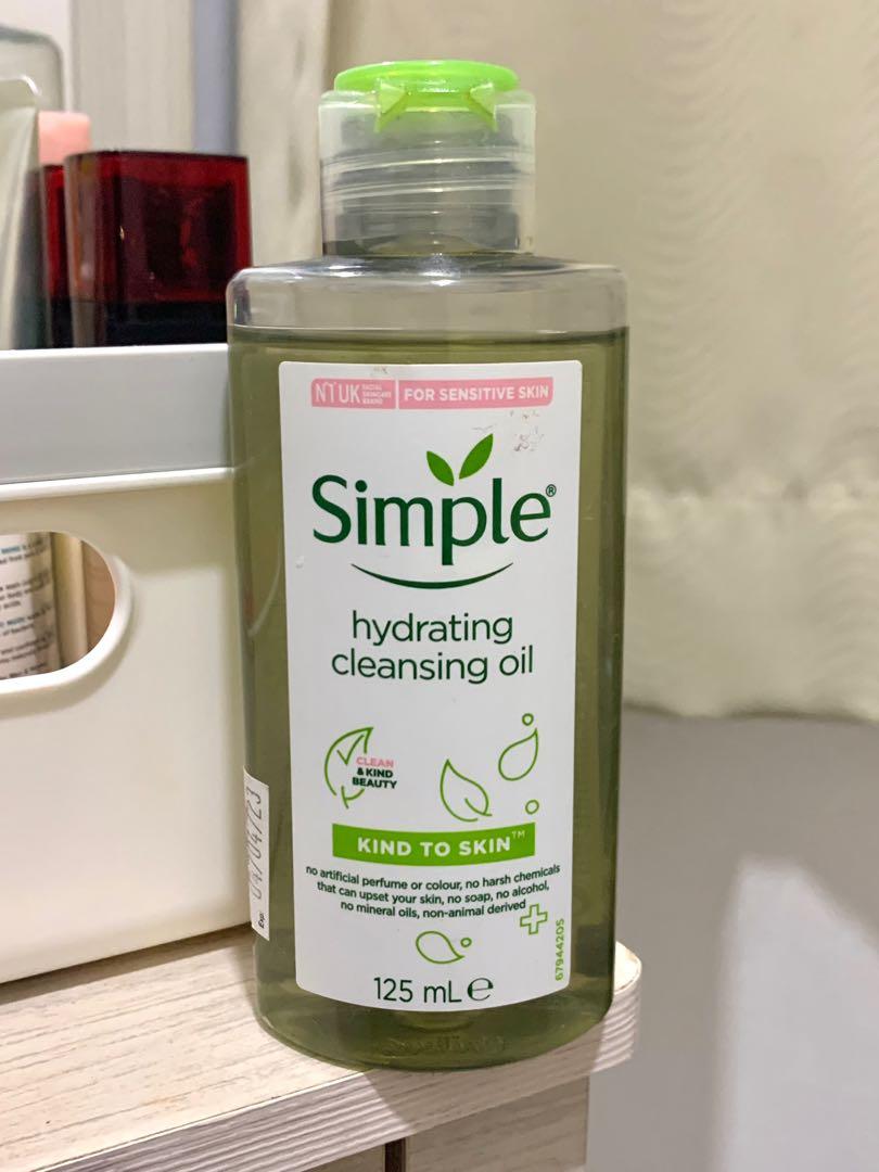 Simple Hydrating Cleansing Oil Health Beauty Skin Bath Body On Carousell