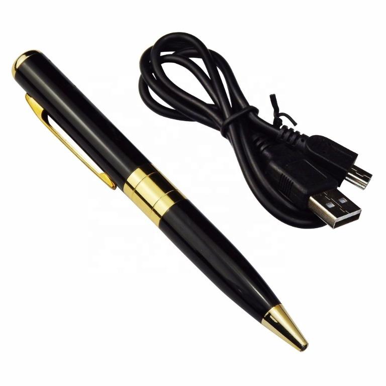 Spy Camera Pen Full HD 960P Video Recording Mini DVR Camera Pen Hidden ...