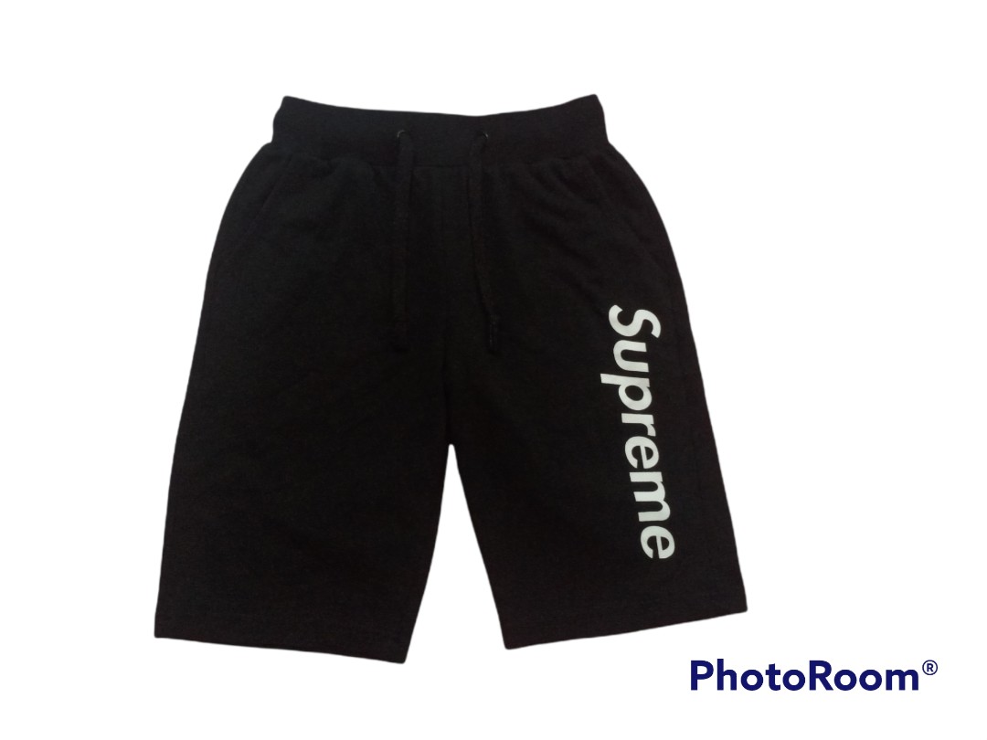 SUPREME Shorts Superior High Quality Black Shorts Casual Supreme Logo Short  Pants Streetwear Supreme Box Logo