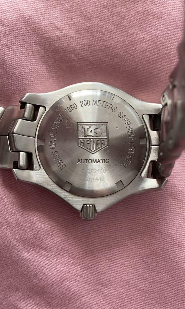 Tag heuer link manual new arrivals