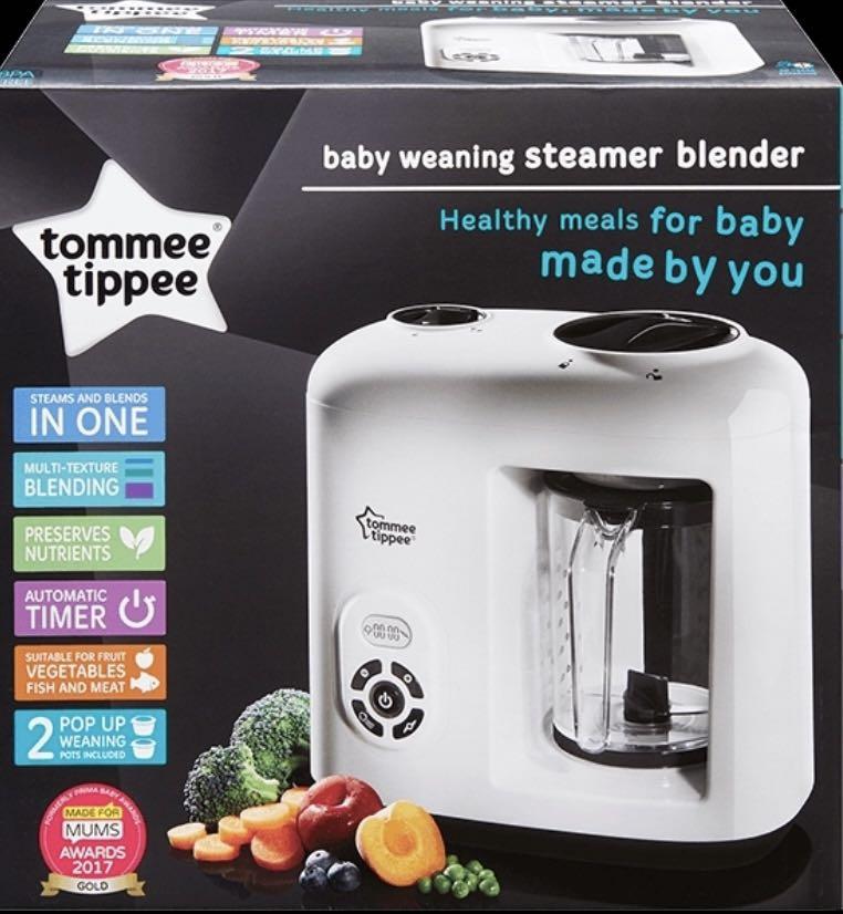 Tommee Tippee Food Maker, Steamer Blender (with food jars), Babies