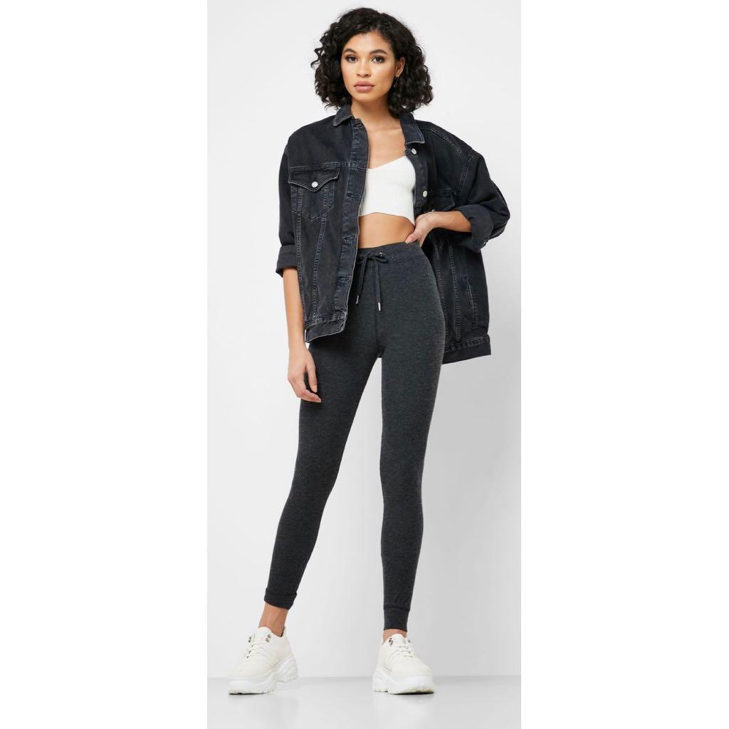 Topshop petite online grey joggers