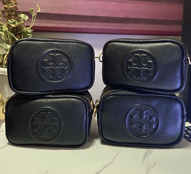 Tory Burch Perry Bombe double zip, Women's Fashion, Bags & Wallets