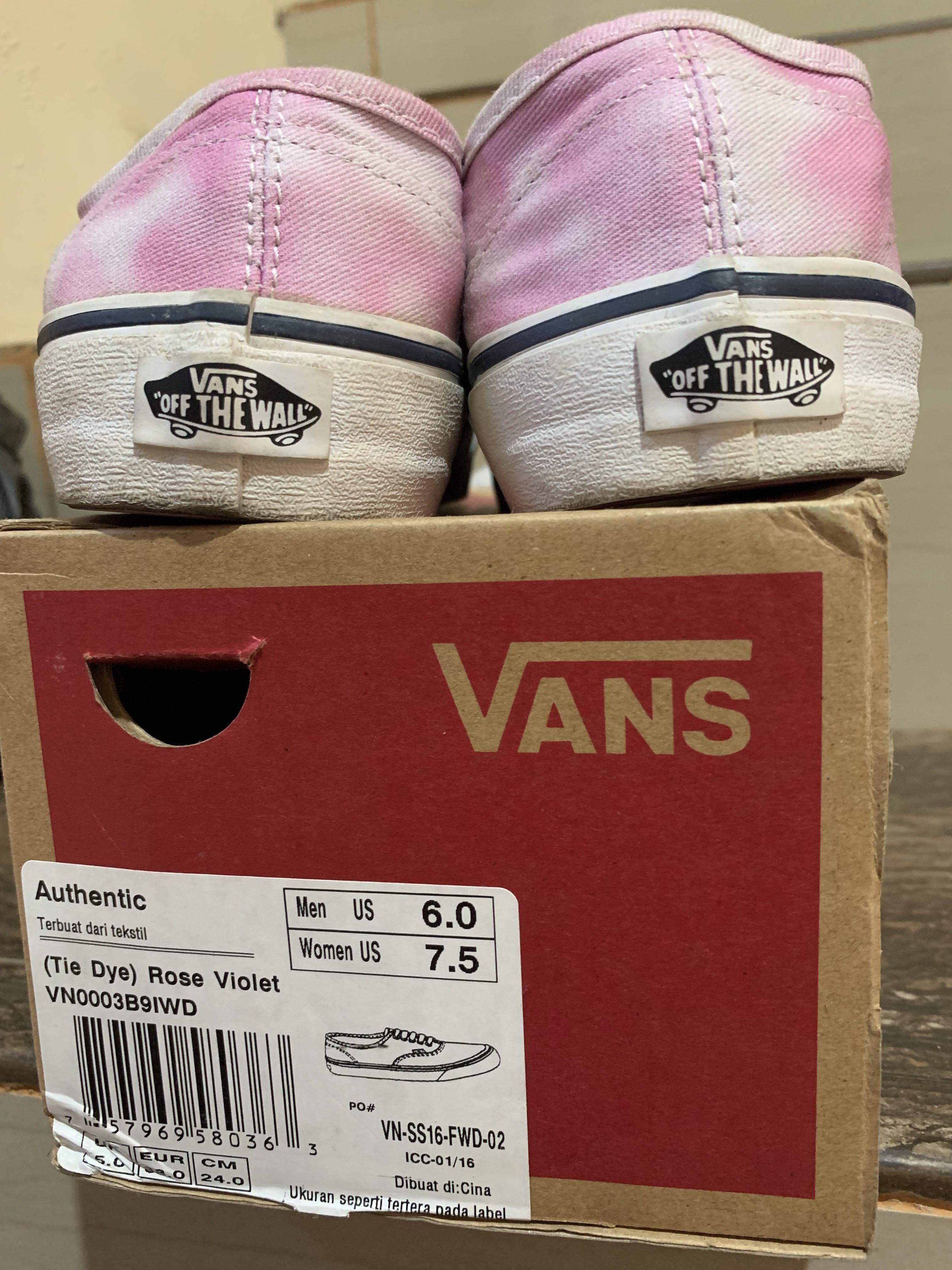 vans rose violet