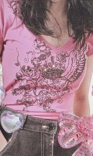 Vintage Y2K Gothic Grunge Purple Top from Guess (read bio)