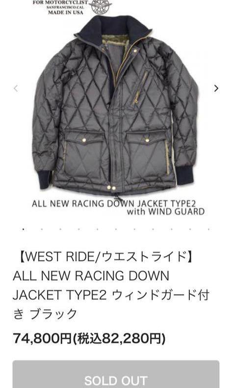 West Ride Racing Down Jacket 羽絨外套, 男裝, 外套及戶外衣服- Carousell