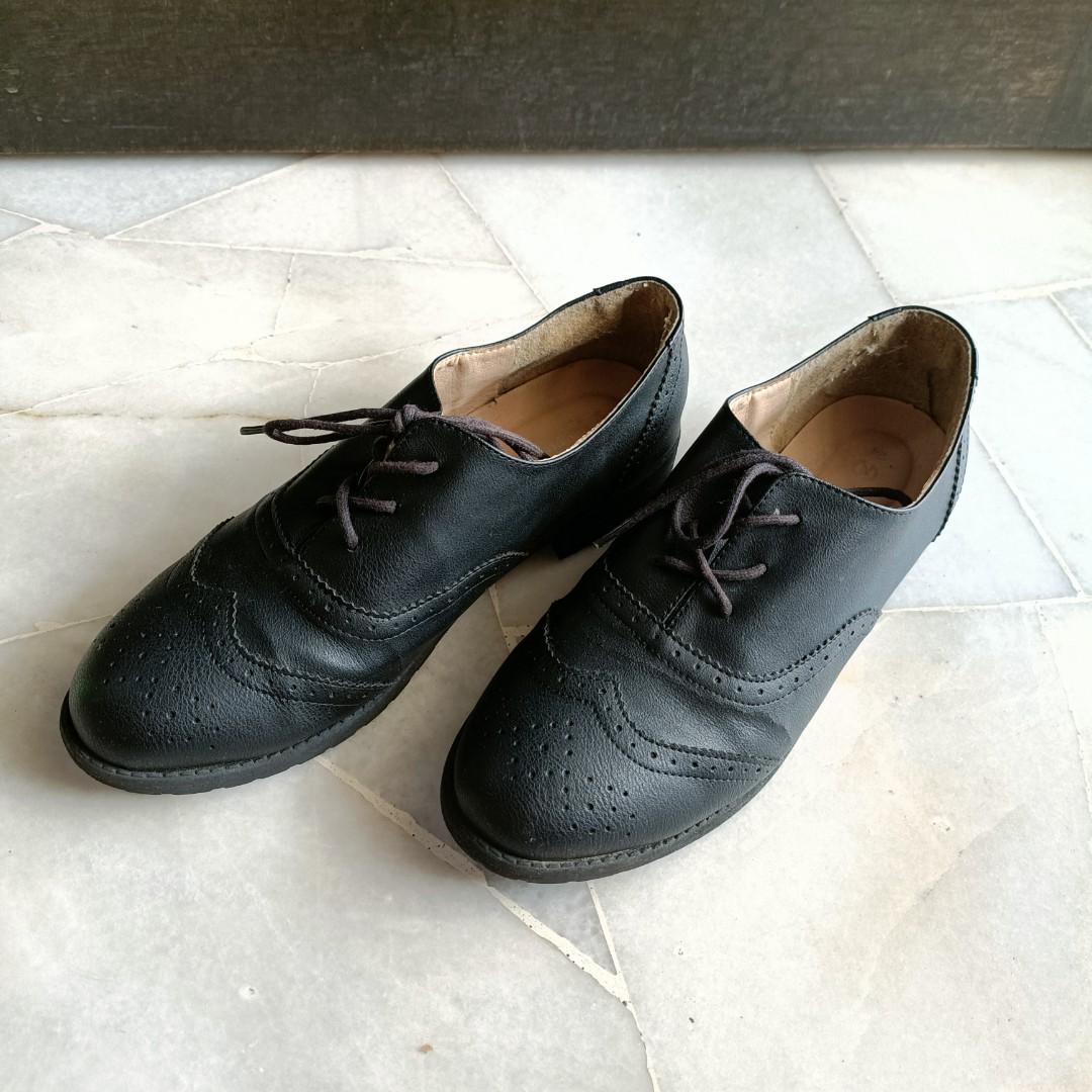 Womens oxford style sneakers clearance