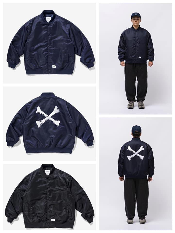 WTAPS TEAM JACKET NYLON TWILL LEAGUE  Mvisualupa