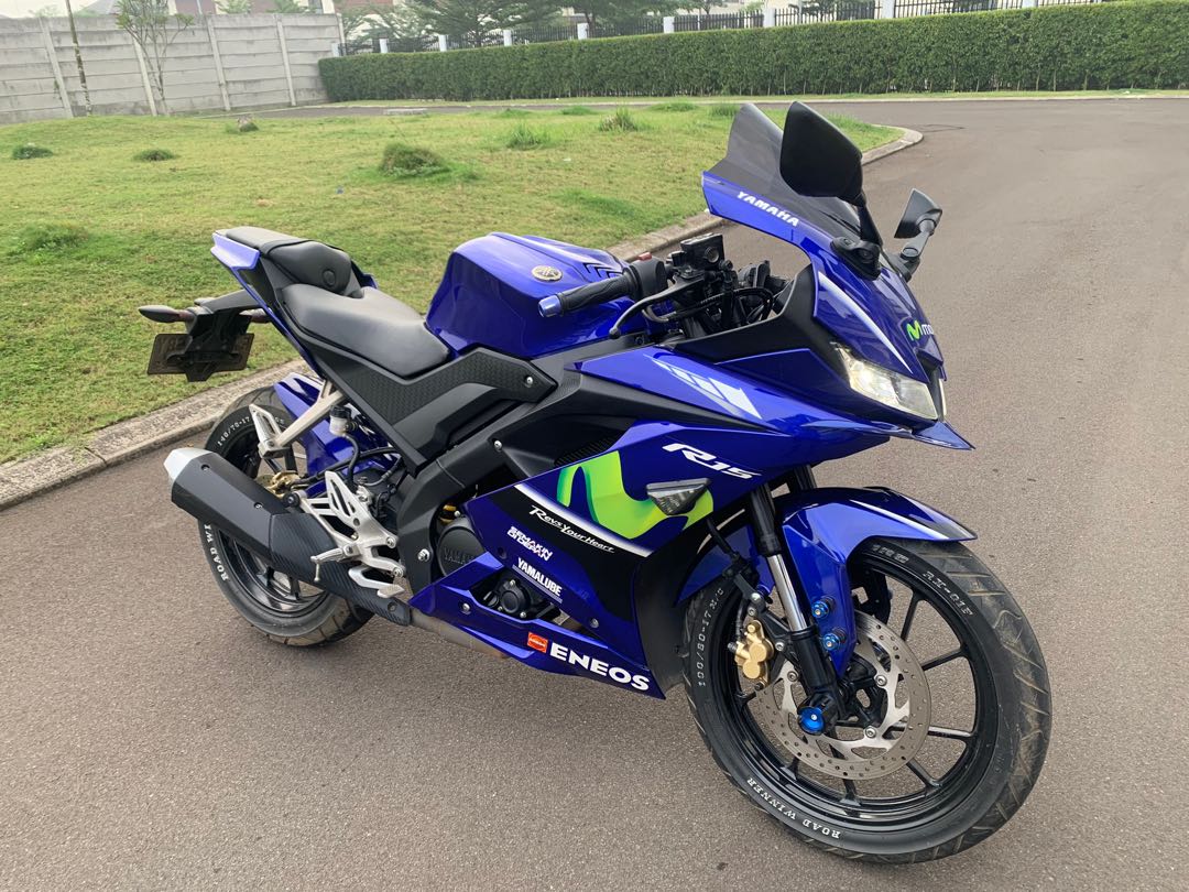 Yamaha R15 V3 VVA Movistar Like New Motor di Carousell