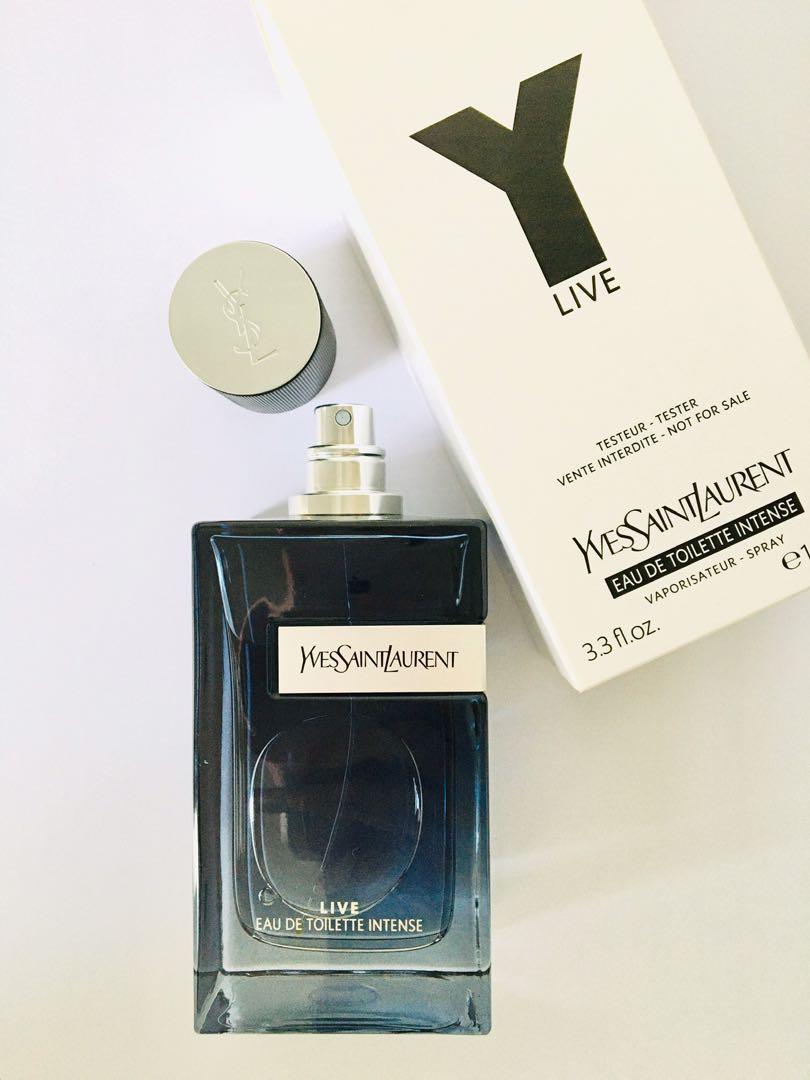 YSL Y LIVE EDT INTENSE 100ML Beauty Personal Care Fragrance