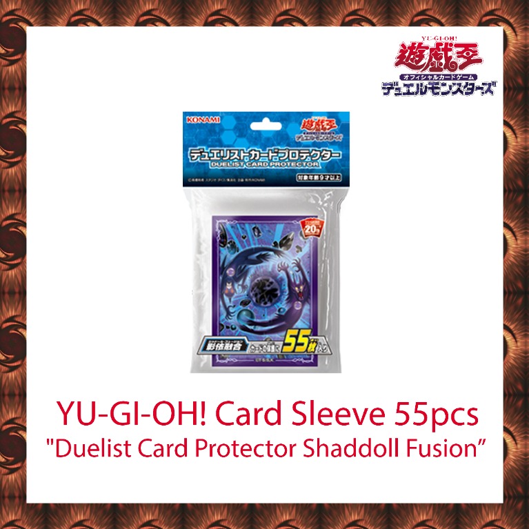 Shaddoll Fusion Duelist Card Protector Sleeves 55pcs Yu-Gi-Oh 
