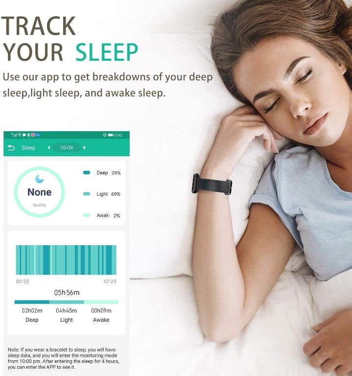 11727) ASWEE Smart Watch, Fitness Tracker with Heart Rate Blood