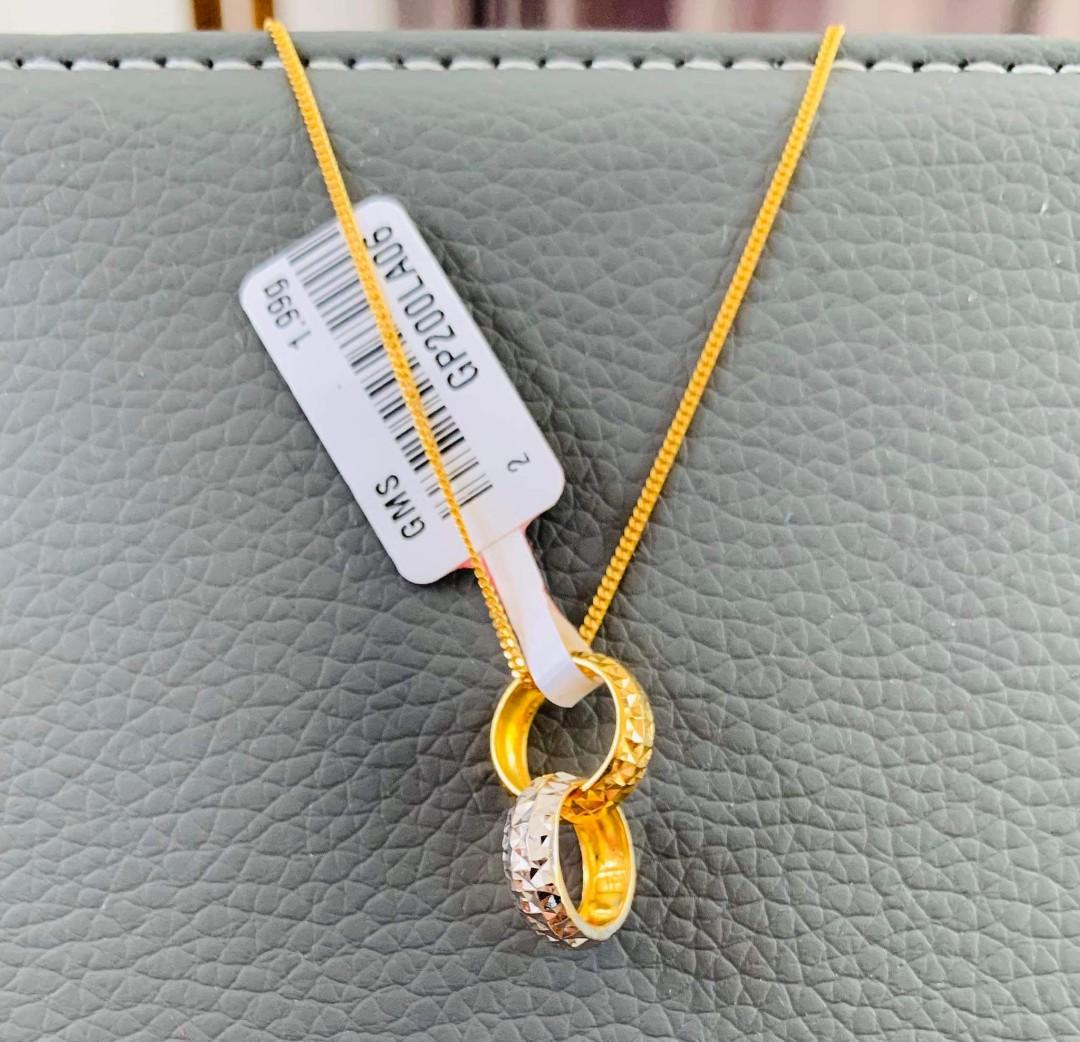 22K Chain & Pendant (Category: Necklaces) located in Liloan. Submitted by jsx01 (Listing ID 1099736174, Image 3). Description: MEETUP AT CEBU ONLY 22K Chain & Pendant 22K link chain 2.49g, 44cm (P9960) 22K pendant/charm 1.99g (P7960) Can be worn as a pendant or charm.