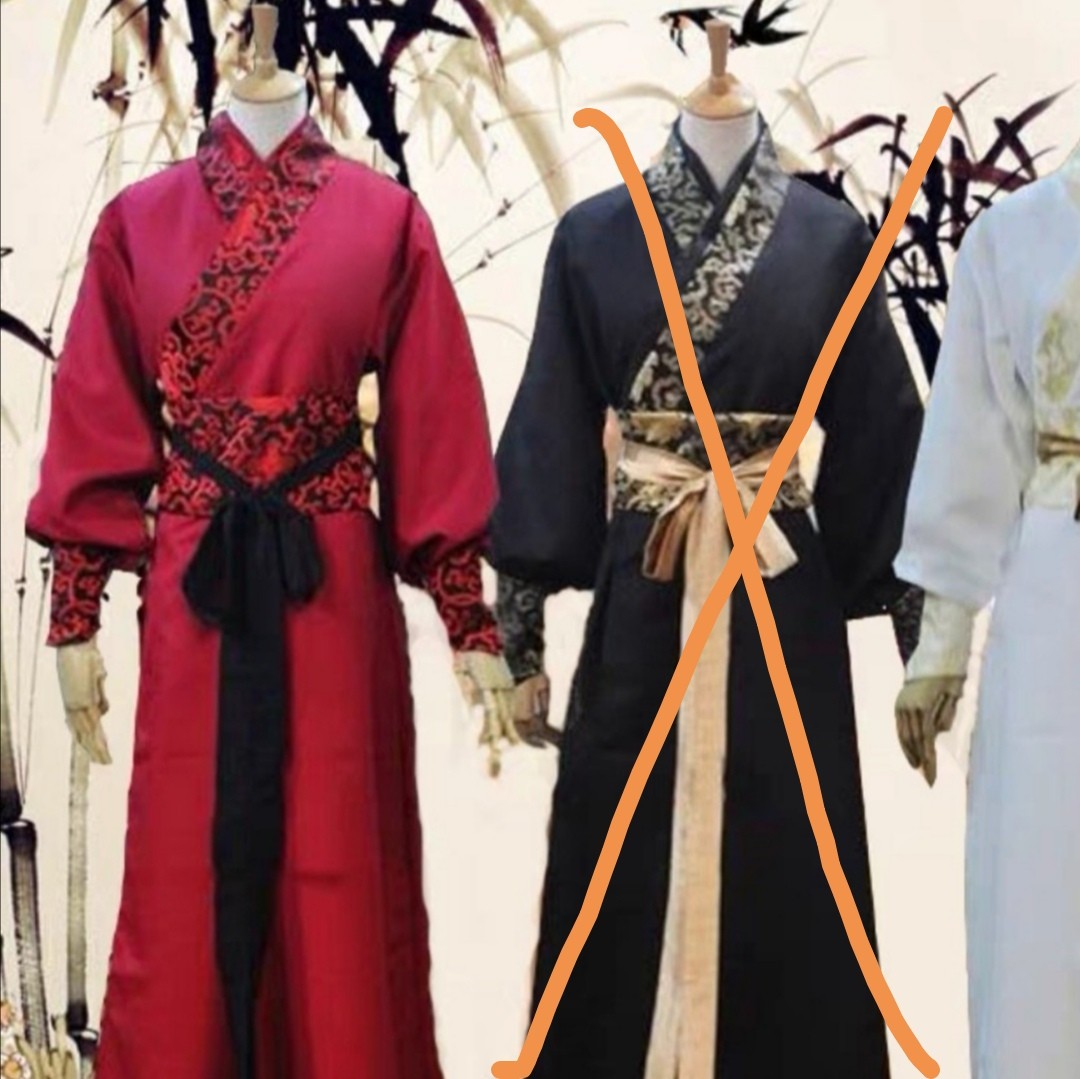 古裝 男 漢服 古代服 表演 cosplay, 男裝, 上身及套裝, 套裝 - Carousell