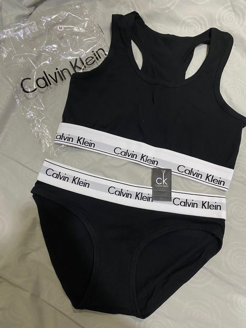 🔥 Inspired Calvin Klein Bralette / Sport Bra Set 🔥, Women's Fashion,  Activewear on Carousell