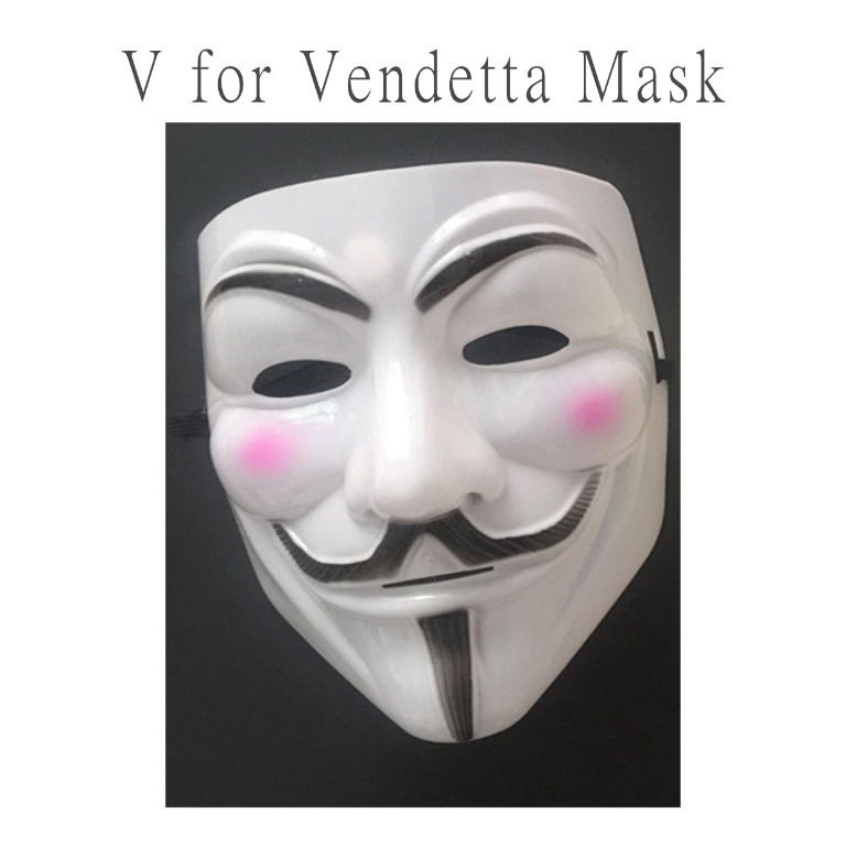 **觀塘 駱駝漆現貨** V殺面具 萬聖節面具 V for Vendetta Mask 萬聖節 面具 #Vmask #Halloween ...