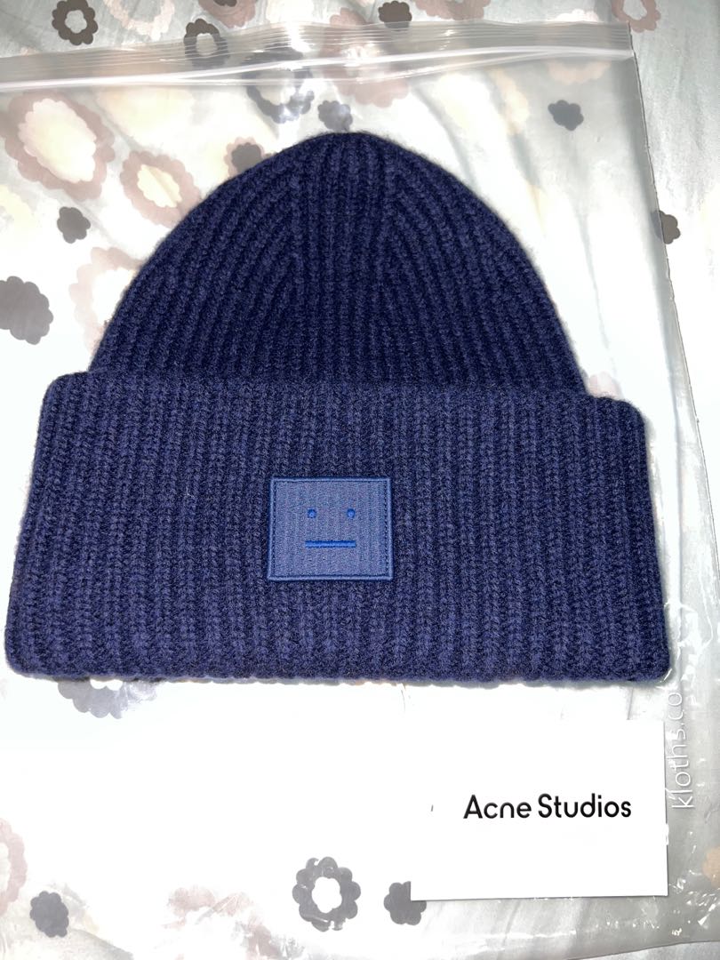 Acne Studios Beanie Navy, 男裝, 手錶及 