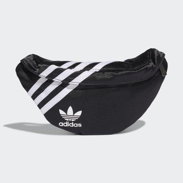 Adidas black waist pack discount