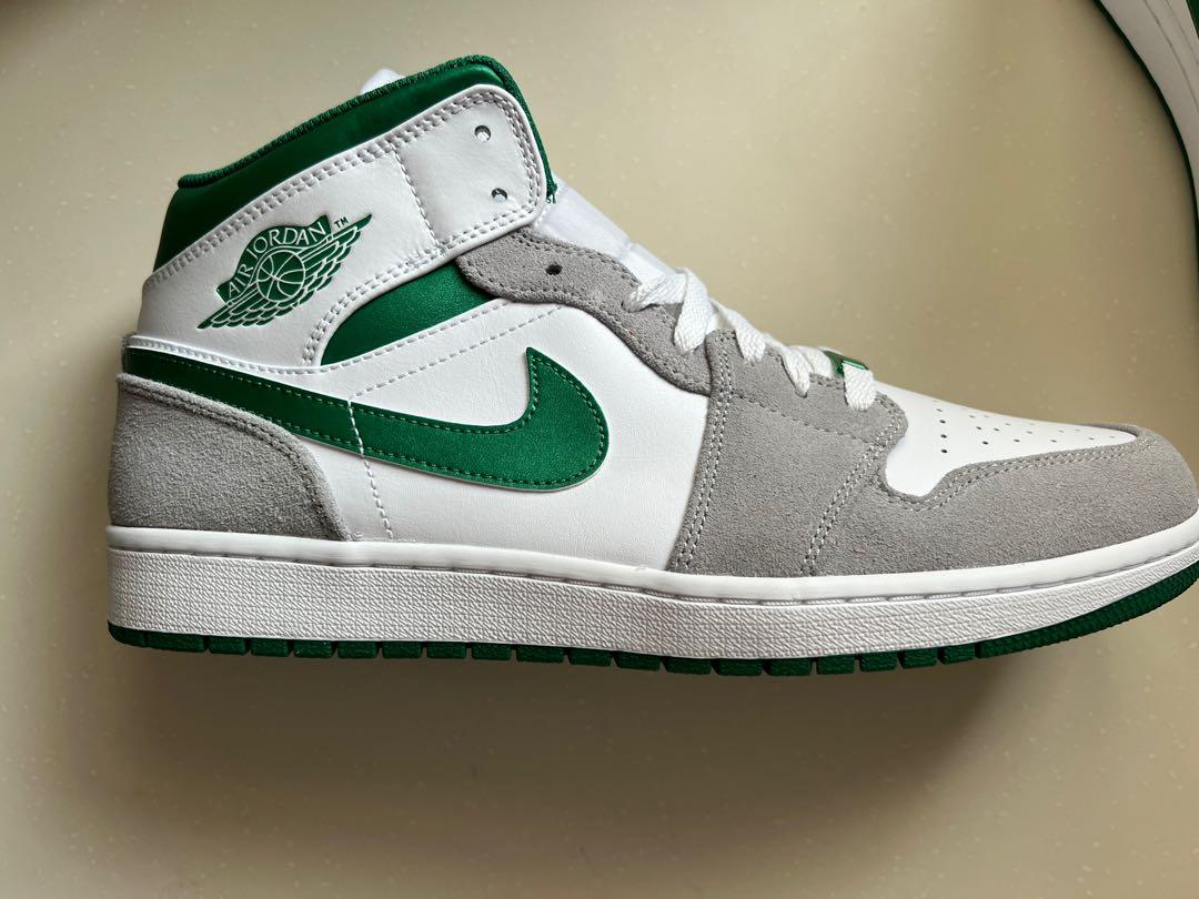 Jordan 1 grey green hotsell