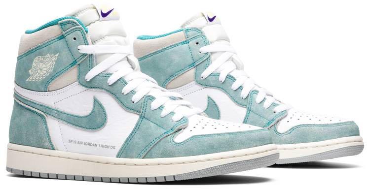 Mens jordan 1 outlet turbo green