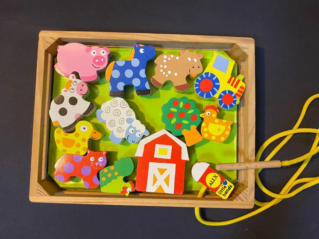 Alex toys little hands string a farm store