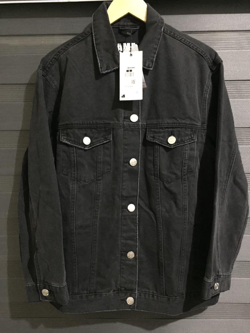 Americanino Acid Black Denim Jacket, Men's Fashion, Coats, Jackets and ...