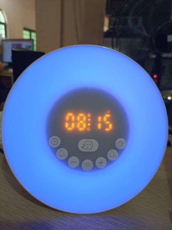 ANKO CLOCK RADIO WITH WHITE NOISE & LED COLOUR!, Furniture & Home Living, Home Decor, Clocks on