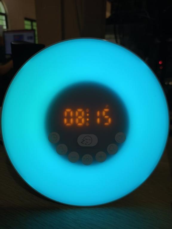 ANKO CLOCK RADIO WITH WHITE NOISE & LED COLOUR!, Furniture & Home Living, Home Decor, Clocks on