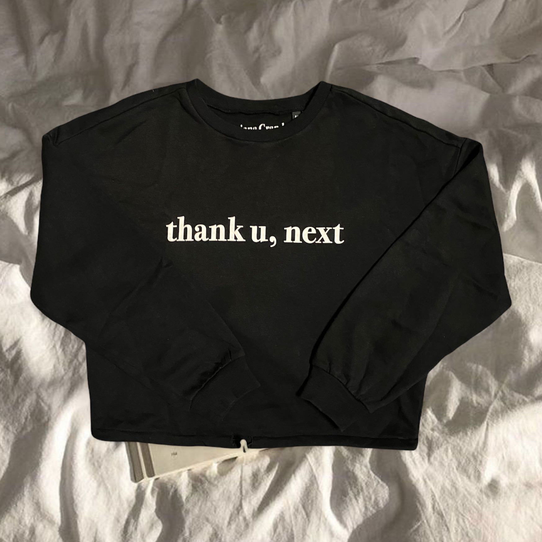 Ariana grande sweatshirt discount thank you next