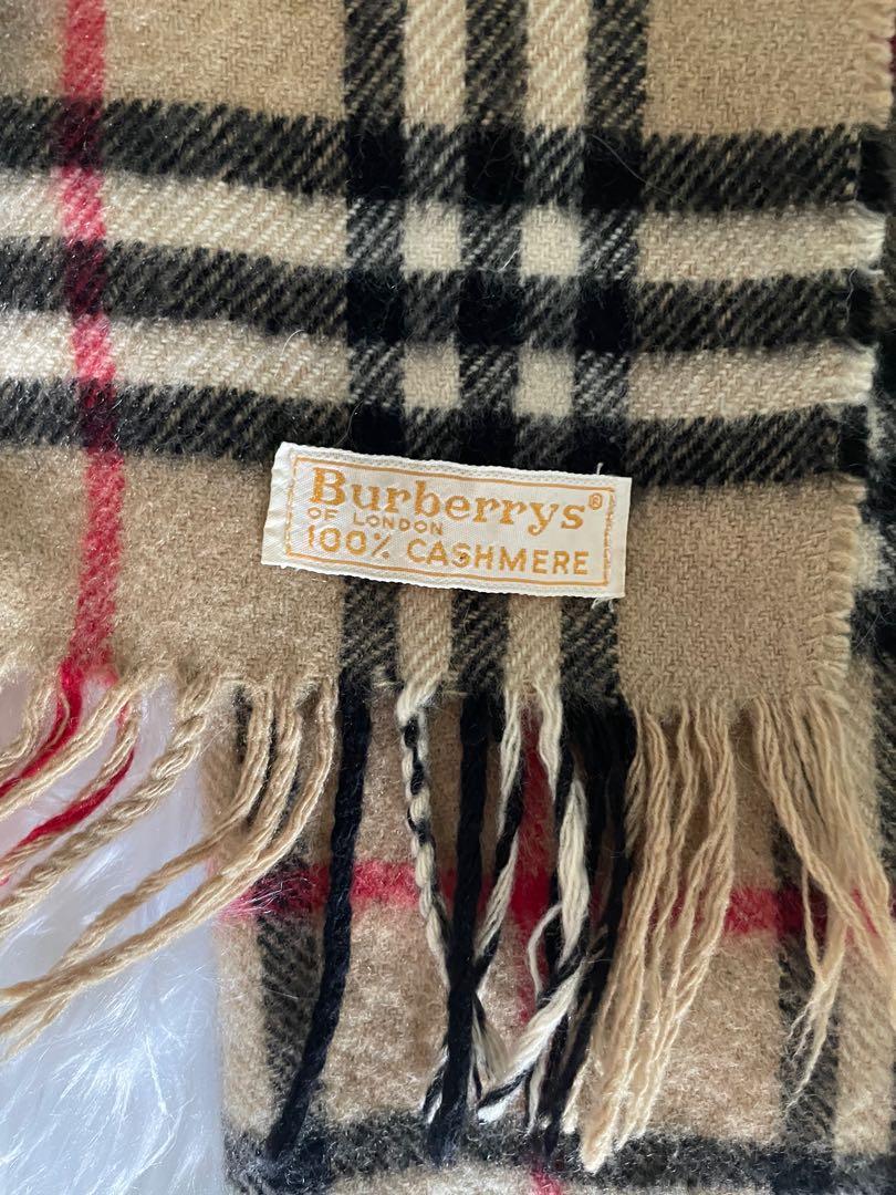 100 cashmere burberry scarf clearance
