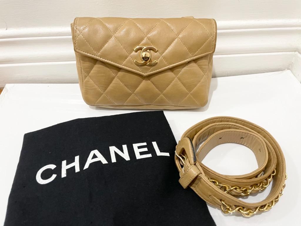 Chanel Bag Authentic Vintage Belt Bag / Waist Bag / Fanny Pack