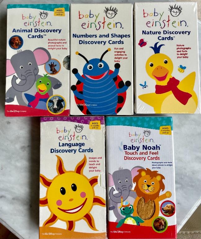 Baby Einstein Flashcards 3 pack bundle, Hobbies & Toys, Books