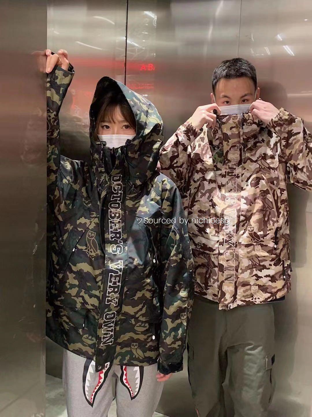 Snowboard jacket bape online