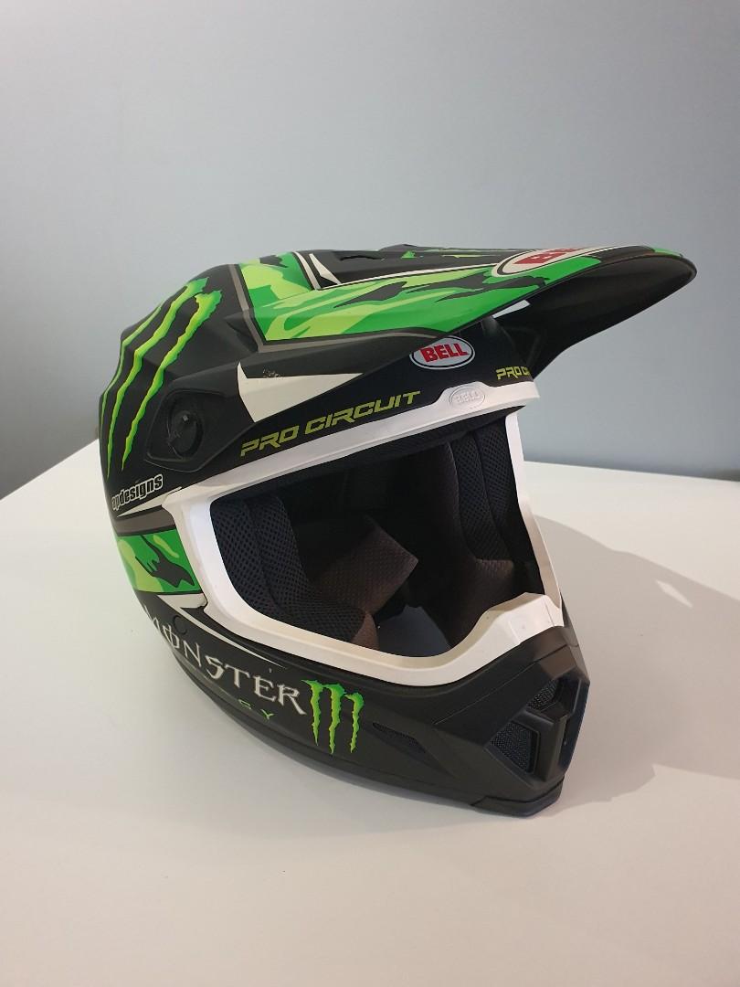bell monster energy mx helmet