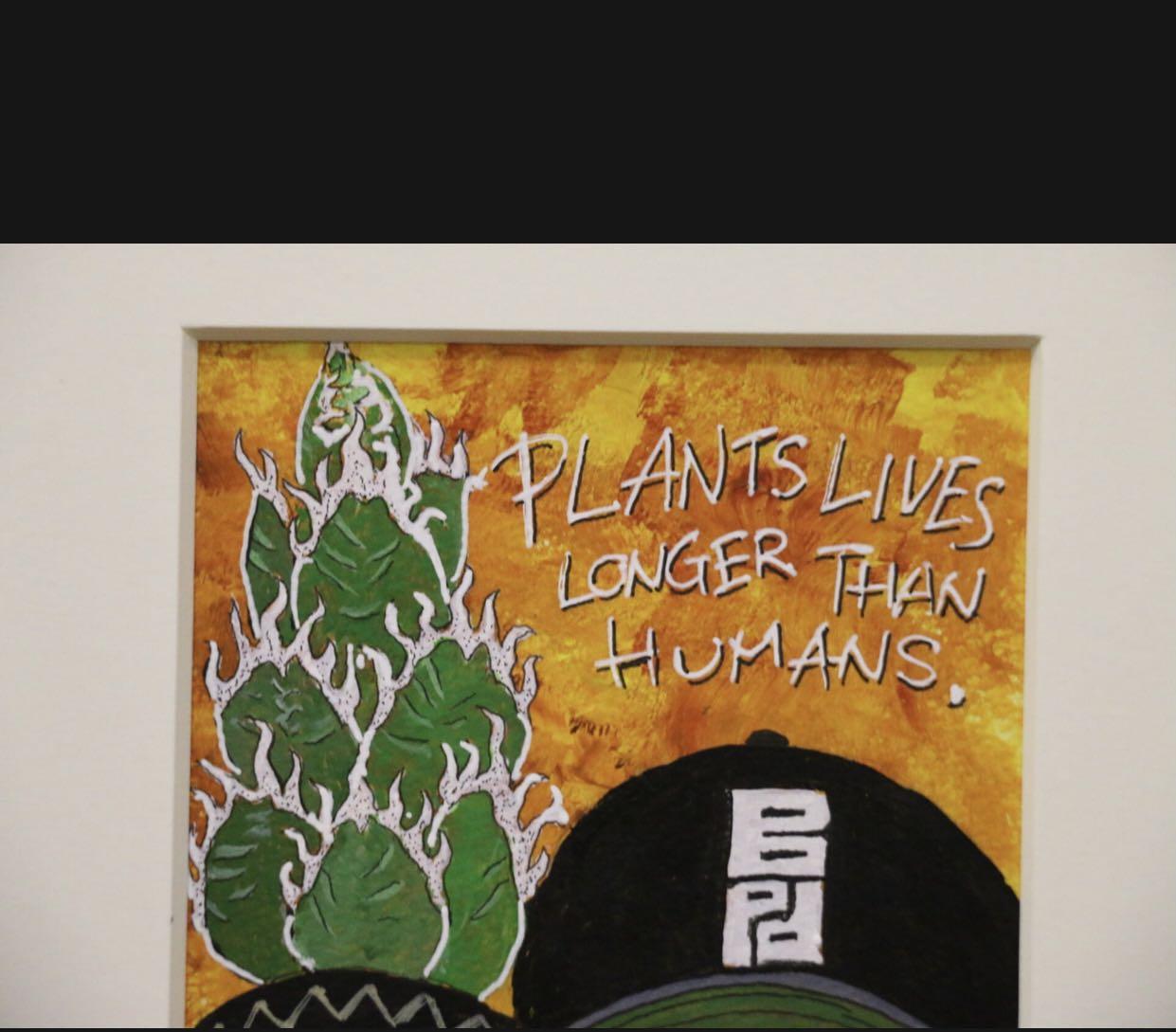 日本BizarrePlantsProduction龍舌蘭原畫「PLANTS LIVES LONGER THAN