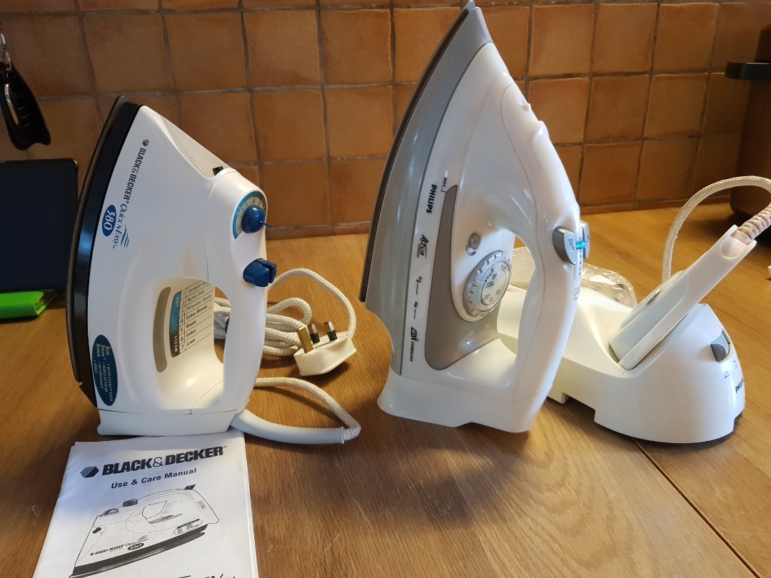 Black Decker / Philips Irons, TV & Home Appliances, Irons & Steamers on