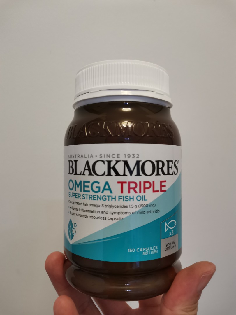 Blackmores omega triple concentrated fish oil 150 capsules sale