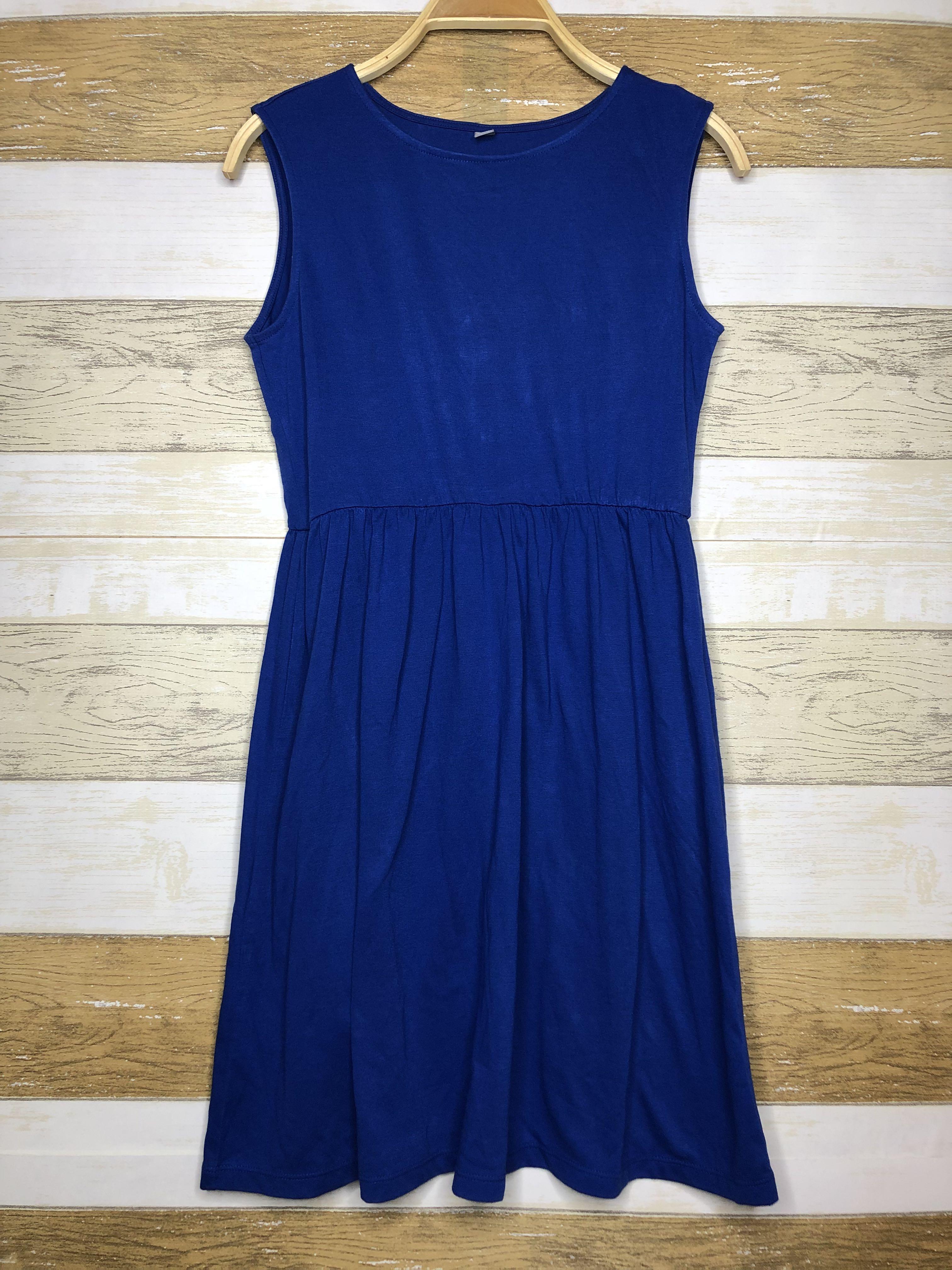 Blue Dress UNIQLO, Fesyen Wanita 