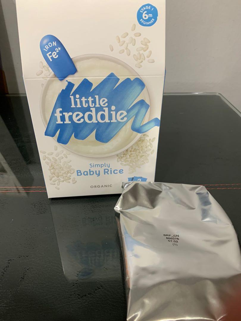 Little freddie shop rice cereal