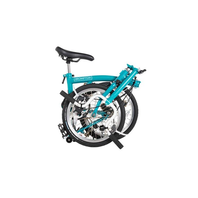 Brompton B75 Water Blue Last Set Sports Equipment Bicycles Parts Bicycles on Carousell