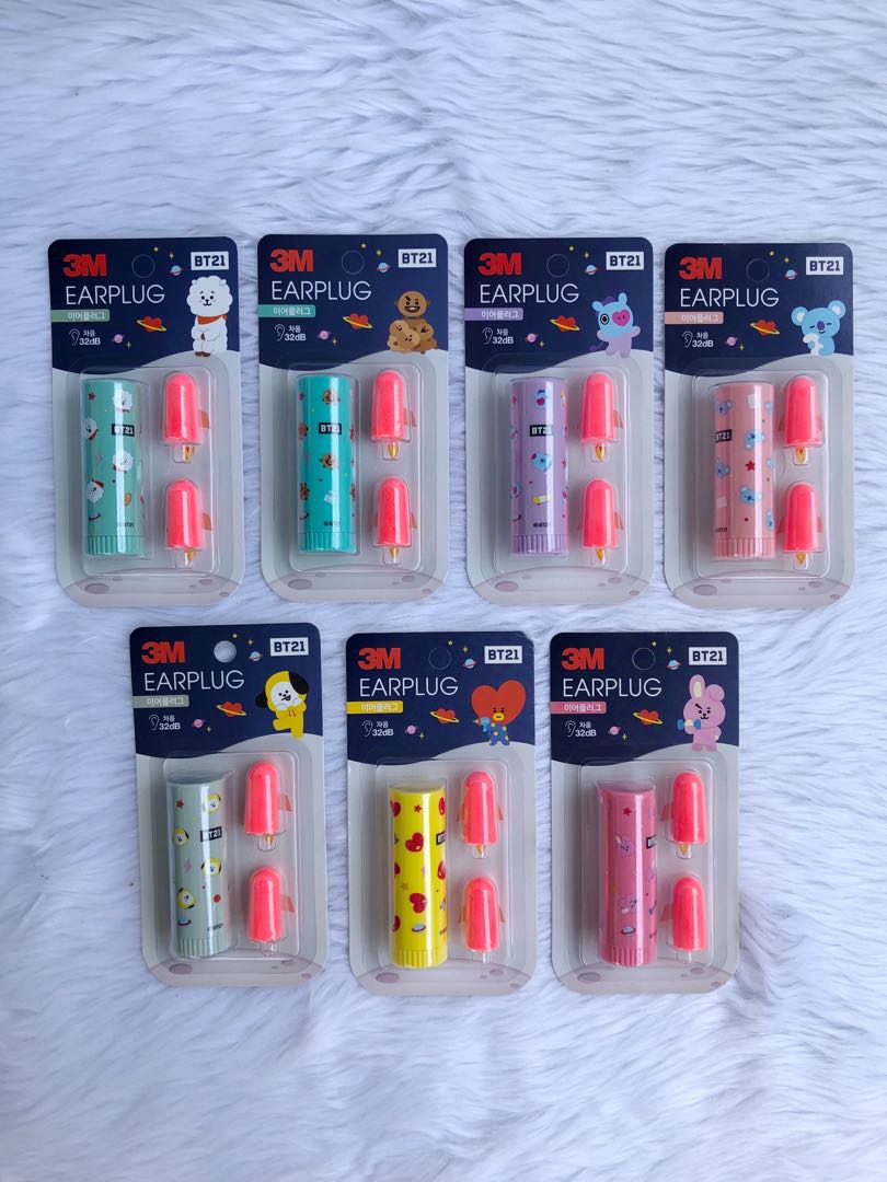 BT21 EARPLUG, Beauty & Personal Care, Ear Care on Carousell