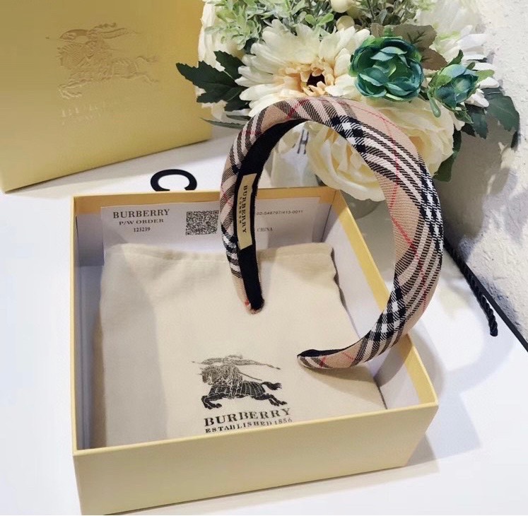 Burberry Headband Luxury Accessories on Carousell