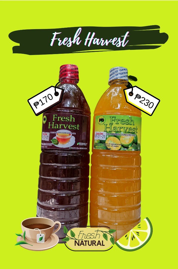CALAMANSI AND TEA CONCENTRATE, Food & Drinks, Fresh Produce on Carousell