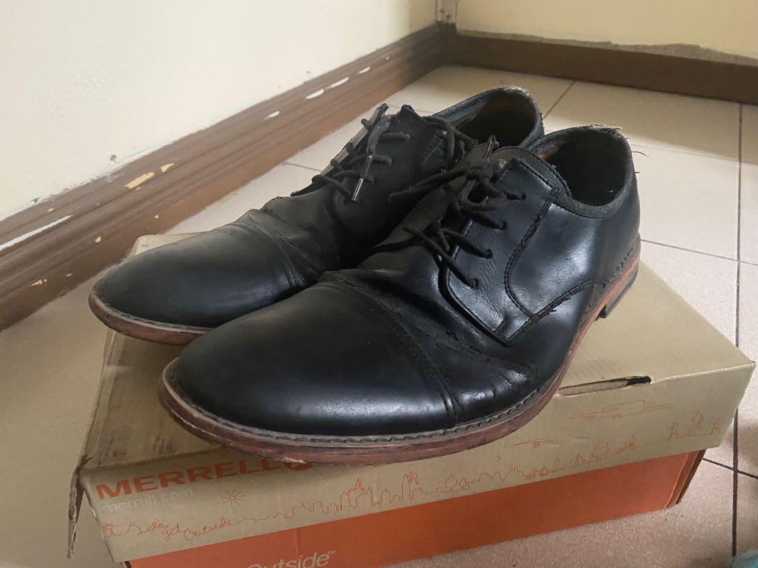 Call It Spring Black Leather Shoes, Men's Fashion, Footwear, Dress Shoes on  Carousell