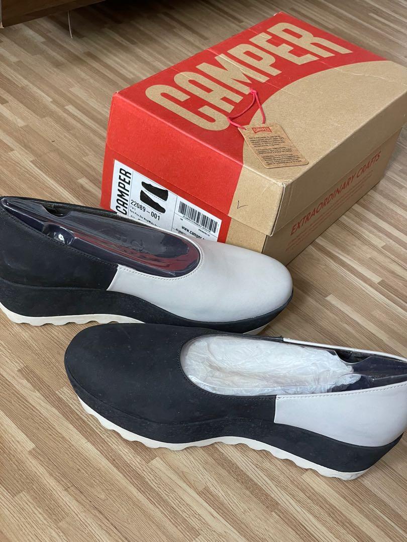 Camper (Category: Wedges) located in Singapore. Submitted by geric (Listing ID 1122201486, Image 3). Description: Worn once for overseas trip Due to knee cap problems, not going to wear wedges anymore In very good condition Pls refer to photo 2 for the actual sizing.